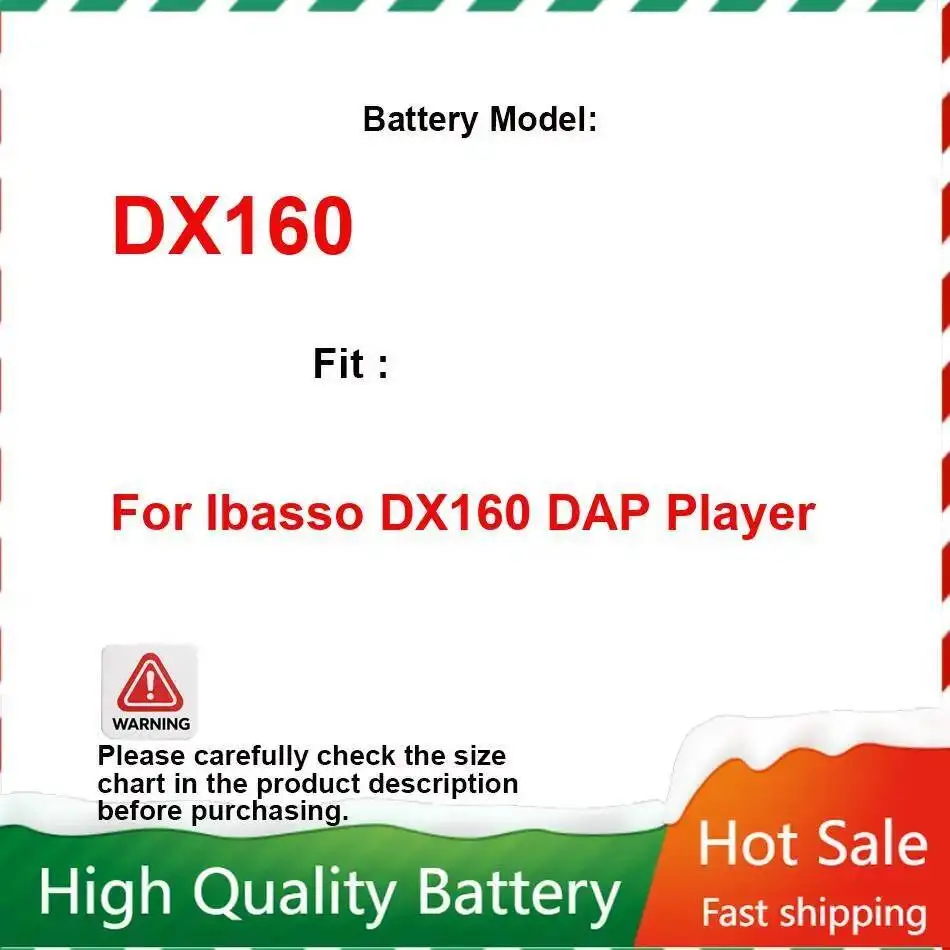 3200mAh Replacement Battery for Ibasso DX160 DAP Player High Quality Batteries Warranty + Track NO