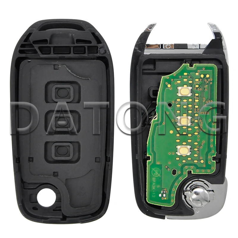 Datong World Car Remote Control Key For Renault Megane III Dacia Duster Kadjar Captur Symbol FCC:CWTWB1G767 4A 434 FSK Original