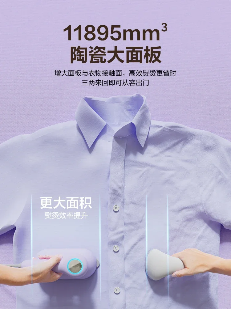 220V Haier Portable Steam Iron for Wrinkle-Free Clothes Anywhere, anytime - Mini Electric Iron