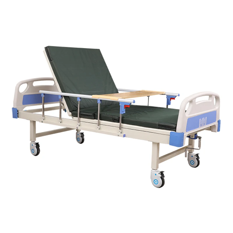 Factory Direct Manual Single Crank 1 Function Home Hospital Care Medical Bed