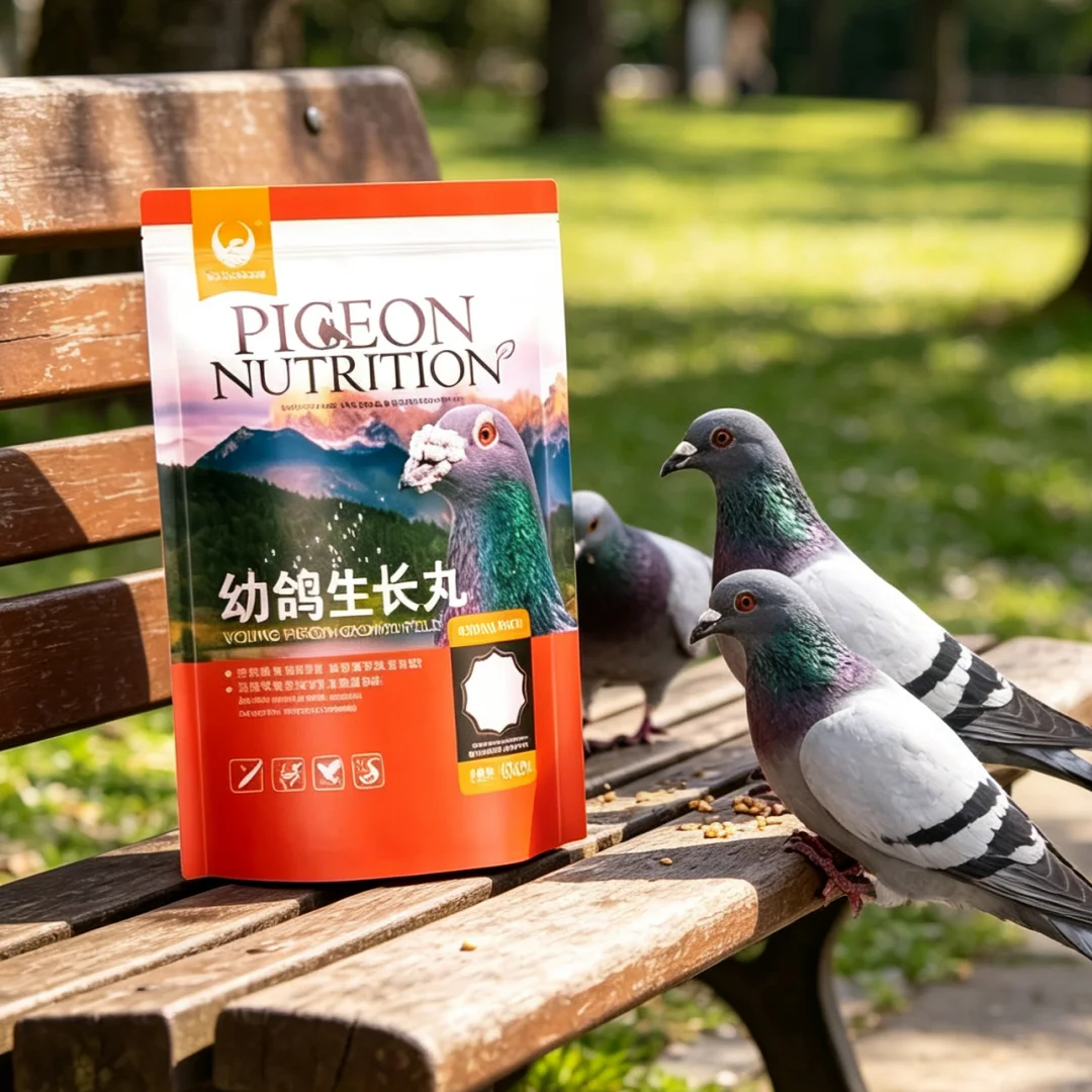Young Pigeon Growth Supplement Feather Breeding Aid, Brood Treasure Conditioning Feed for Young Pigeon Health Care