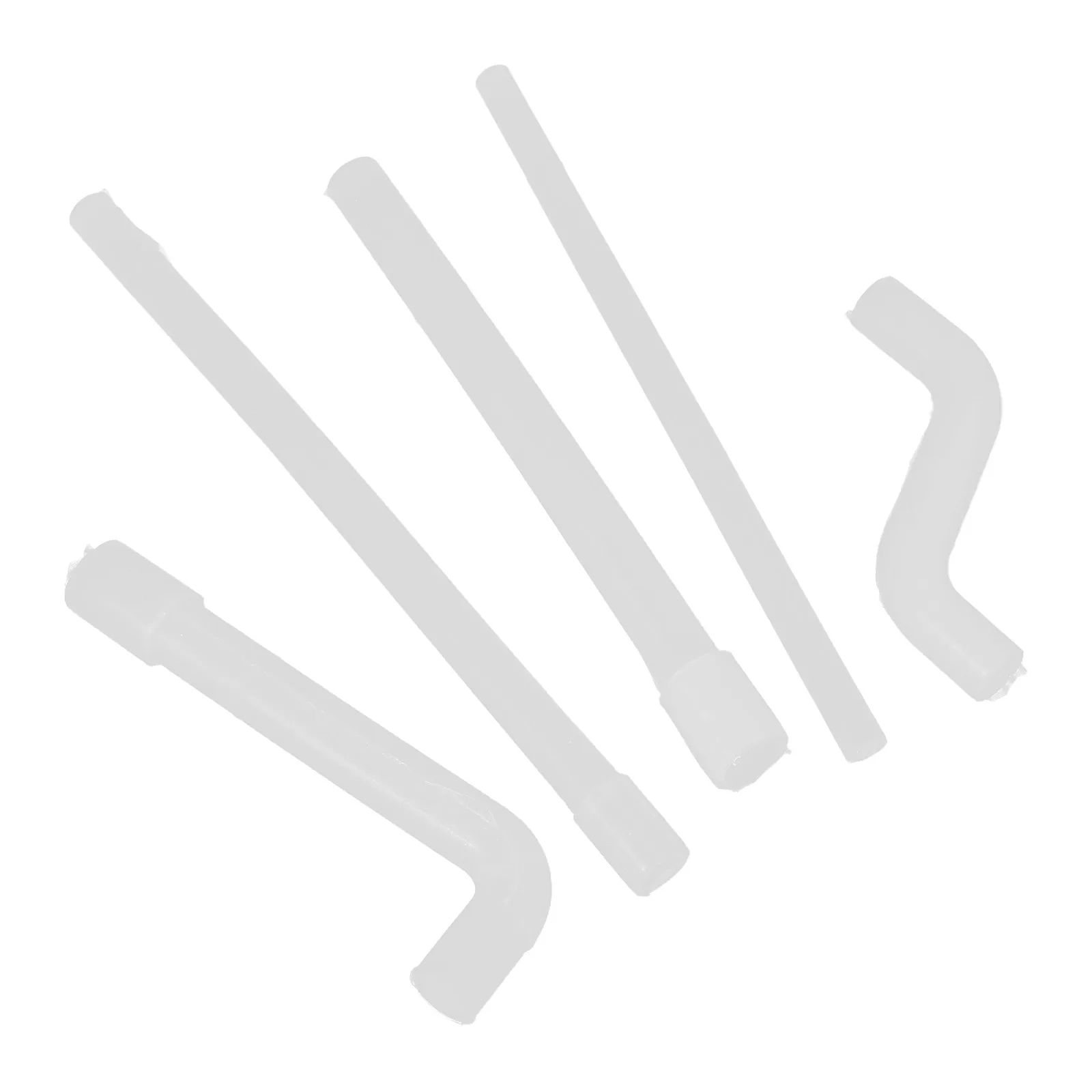 

5 шт. термостойких силиконовых трубок для гибких шлангов, универсальные, прочные, для ручных и электрических насосов, для питьевой воды