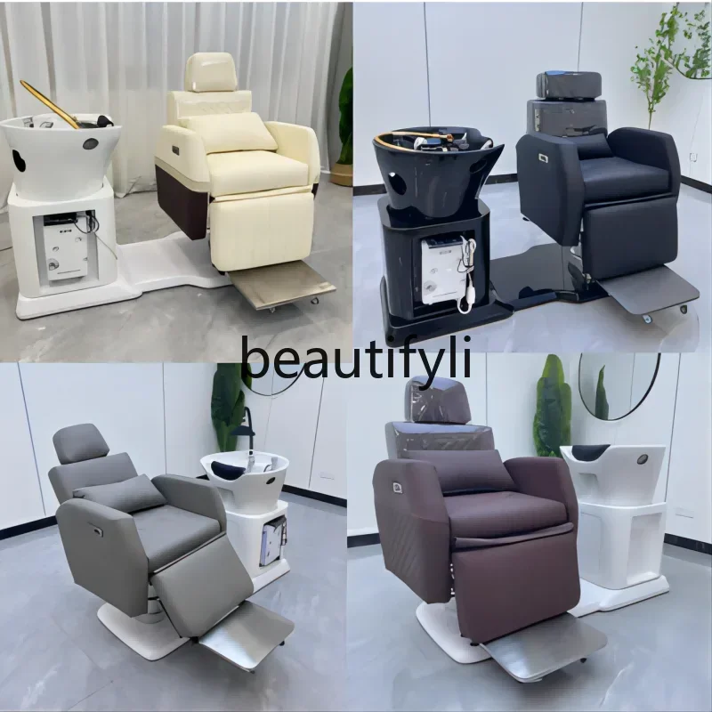 

yj5 Rotating hair care flush bed Multifunctional electric shampoo bed Beauty shop Hair salon