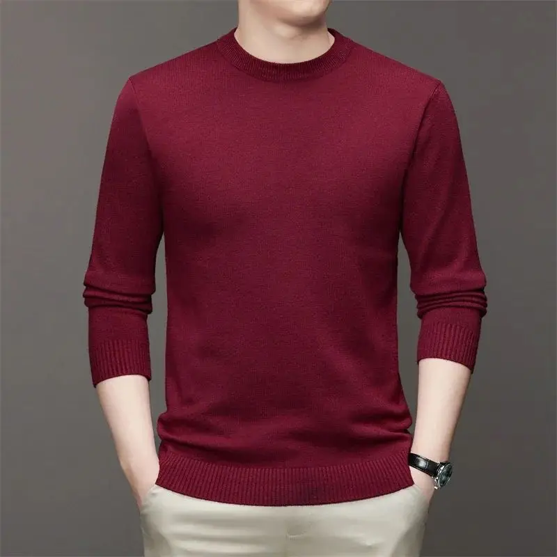 

Men's 7-Color round Ne Long Sweater Straight Cut Youthful Vitali Sle Autumn 2024 Season Eighteen Pants