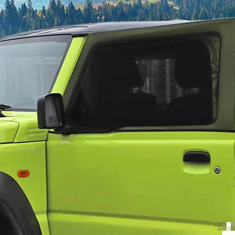 

Солнцезащитная сетка на боковое окно для Suzuki Jimny Jb74 Jb64 2019 2020 2021 2022 2023 2024, детали солнцезащитного козырька с защитой от УФ-лучей
