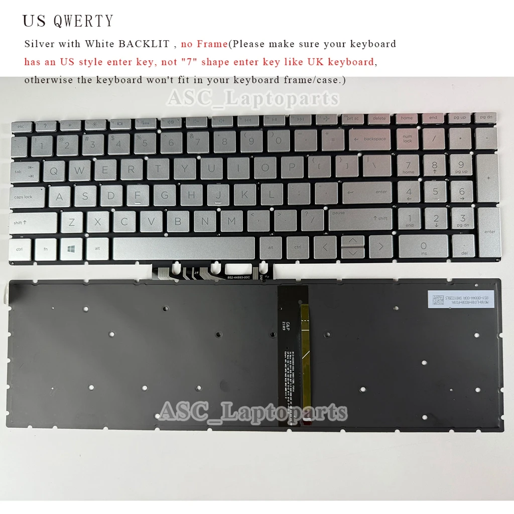 

Новая американская клавиатура для HP Envy 17-bw 17-bw0000na 17-bw0001na 17-bw0002na 17-bw0003na 17-bw0005na 17-bw0006na 17-bw0009na с подсветкой