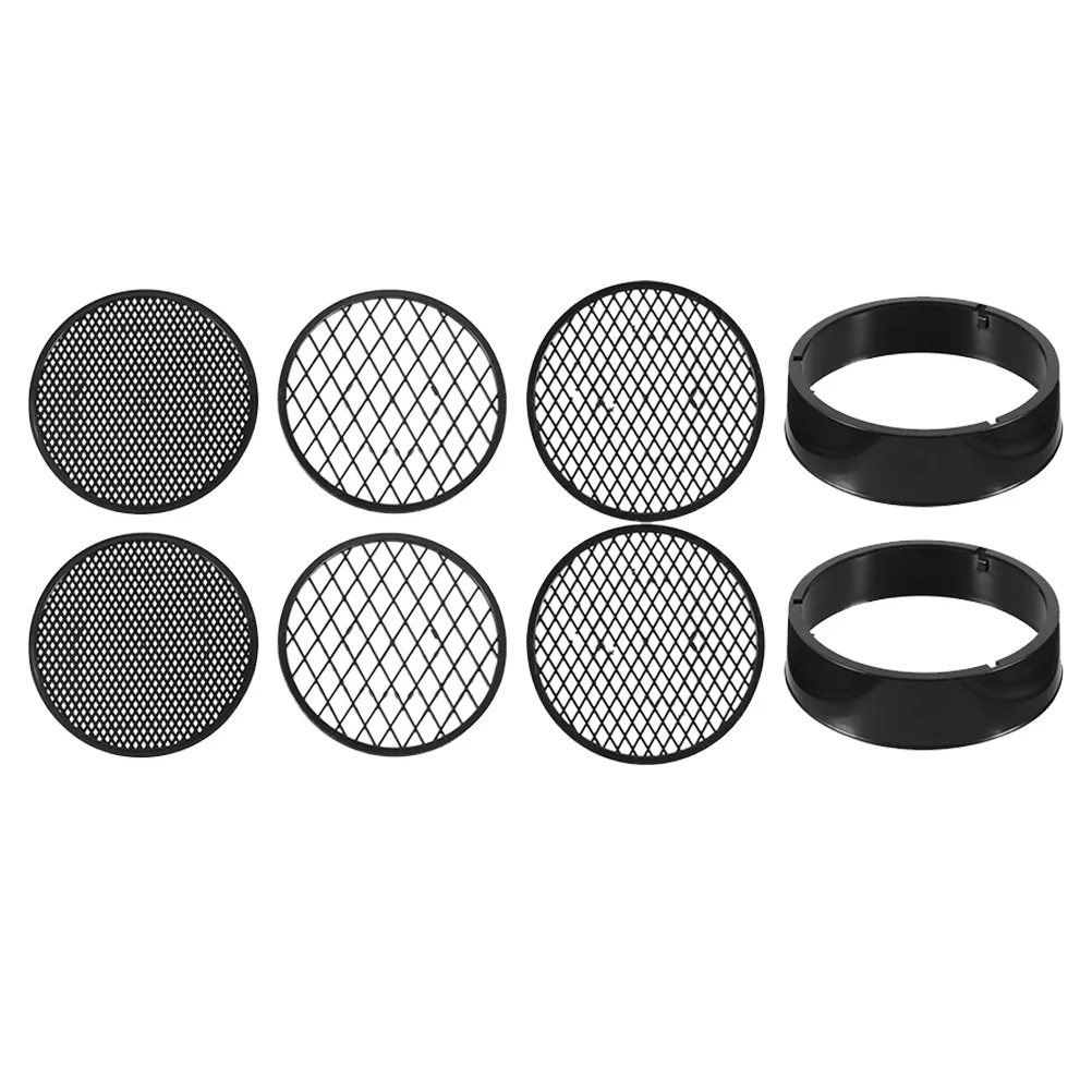 

2 Sets/8pcs Filter Soil Sieve Mesh Strainer Sand Sifter Plastic Garden Compost Tool