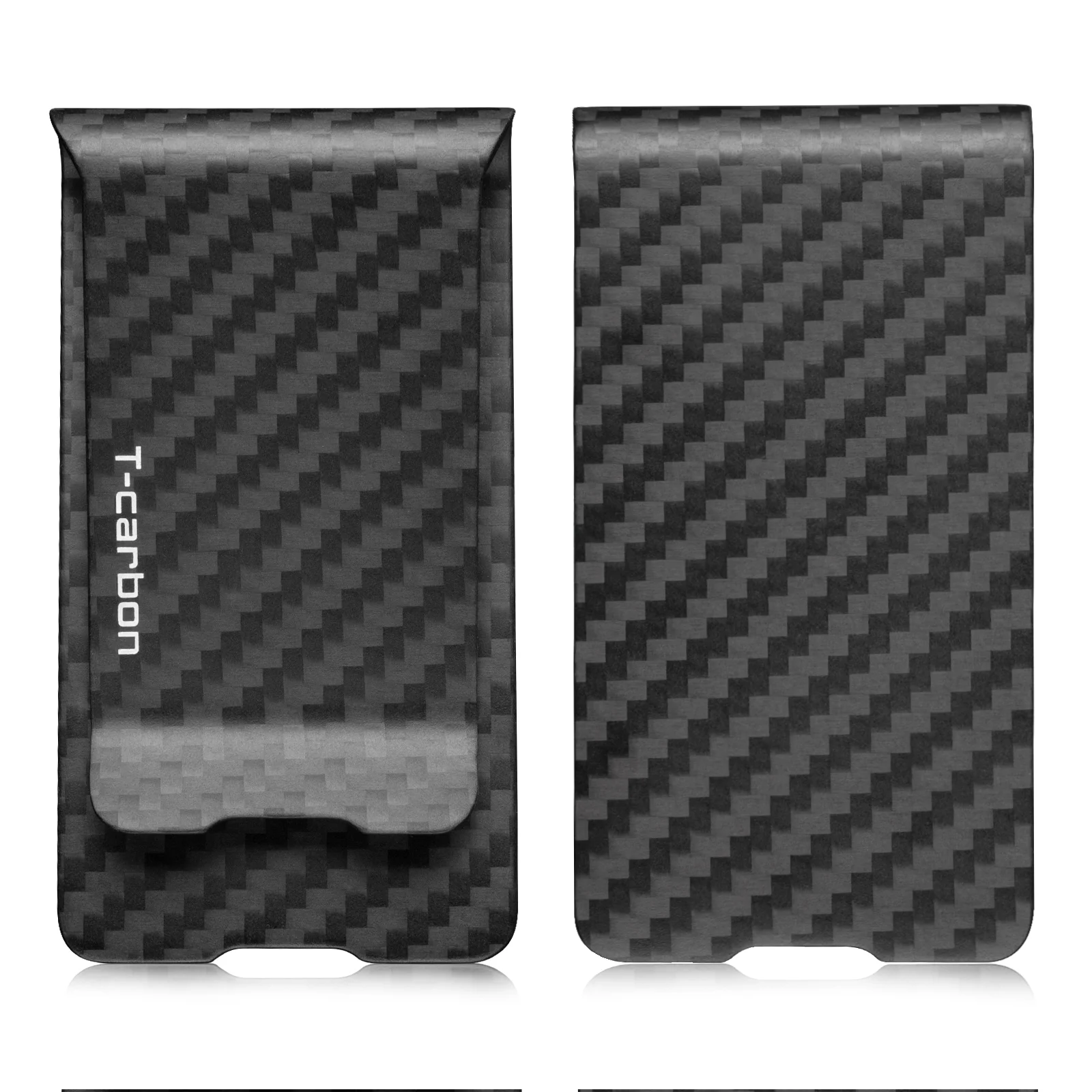 

Real Carbon Fiber Money Clip for Men, Minimalist Money Holder for Cash Credit Card Clip Front Pocket Men's Money Clips Black
