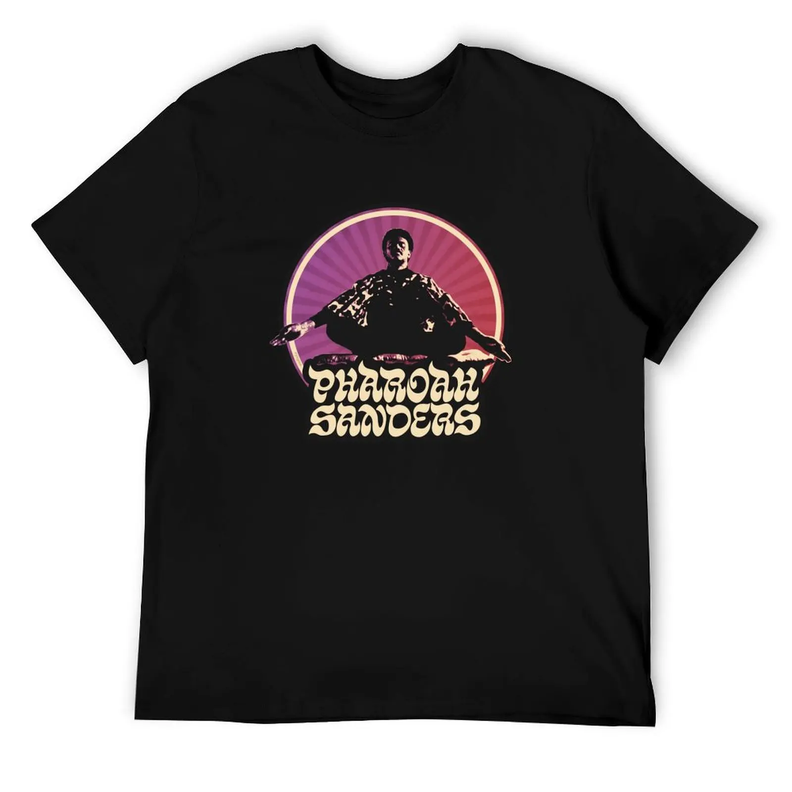 

Pharoah Sanders T-Shirt cotton t shirt man man t shirt heavy cotton t shirt men 100% cotton luxury brand T-Shirt