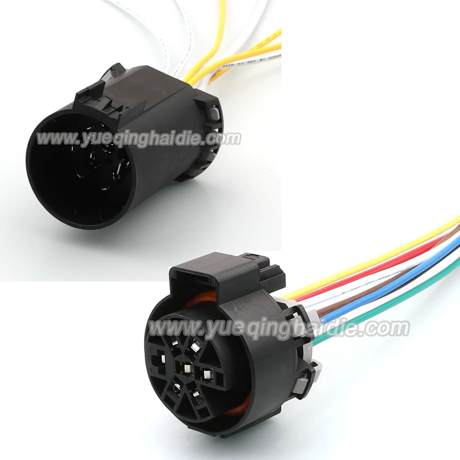 

7-PIN Waterproof 2.8mm 6.3mm Male Female Connector Automotive Wiring Harness Cable Socket 15317327 15354653