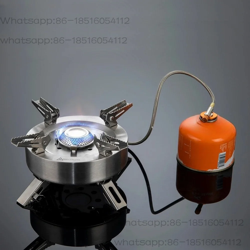 Fire Maple Saturn Split Gas Burner Double-preheater Foldable Cooking Gas Stove Outdoor Camping 4400W-11000W High-Power Gas Stove