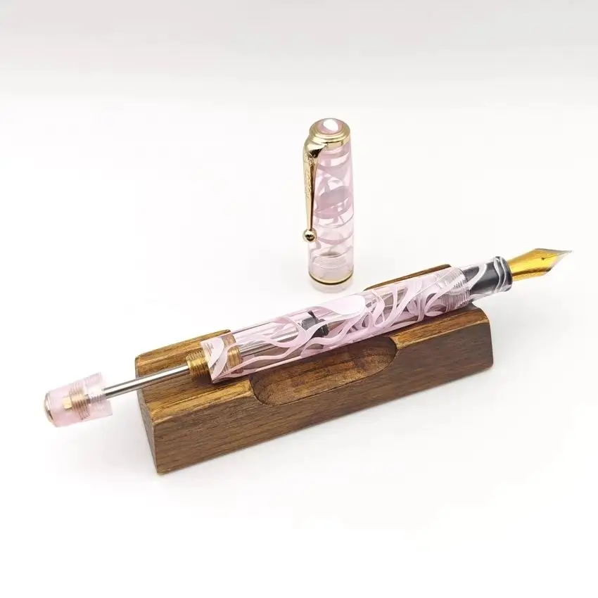 

ADMOK 28 Vacuum Filling Fountain Pen BOCK F/M Nib Vintage Design Classic Calligraphy Gift Collector Business Gift Pen