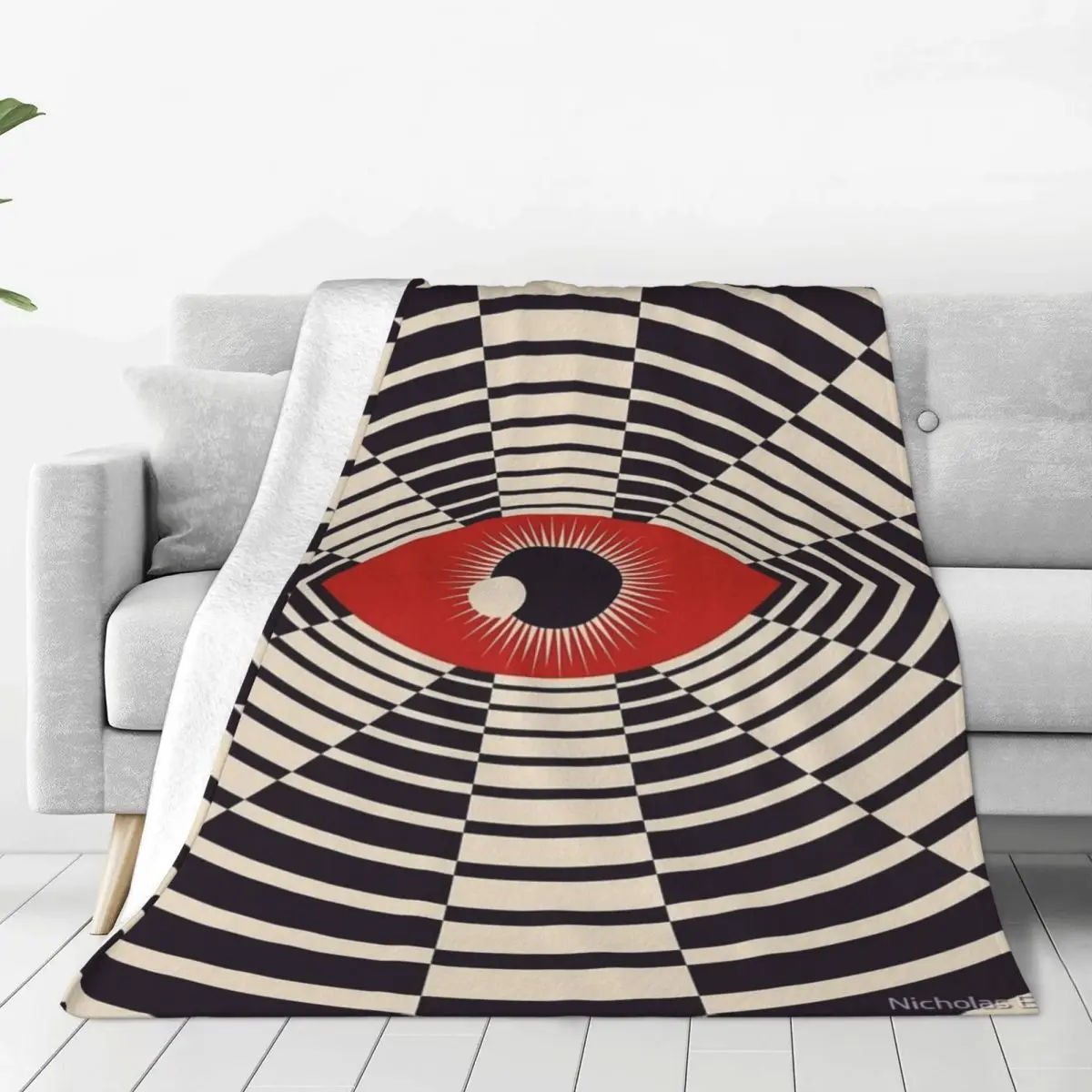 The All Gawking Eye Four Seasons Universal Blanket Fireplace Can Be Covered Mother's Day Gift