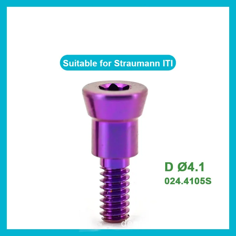 Dental Material Closure Screw RC Replacement Accessories Straumann ITI Cover Plate Screw Healing Component Protective Cap