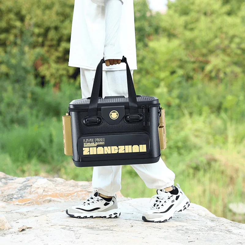 إيفا سميكة دلو الصيد إغراء صندوق متعدد الوظائف تخزين الأسماك #4