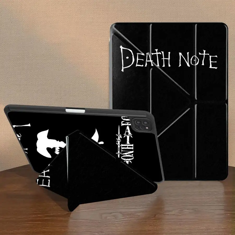 D-EATH NOTE Cool Tablet Case For iPad 10th Gen Pro M4 13 2025 2026 12th 9th Air 8 M2 M3 3 11th Mini 7 6 5 With Pen Slot Cover