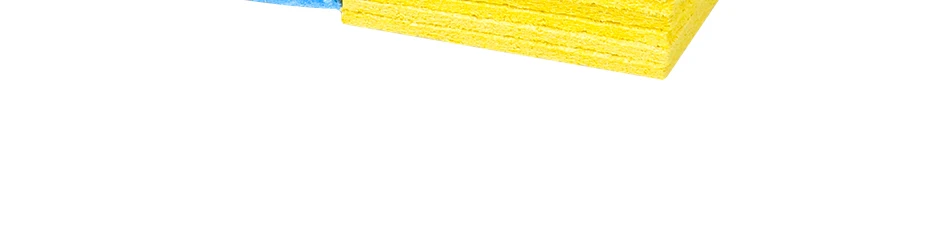 10pcs iron head cleaning sponge, high temperature resistant and thickened sponge, special for soldering iron holder.