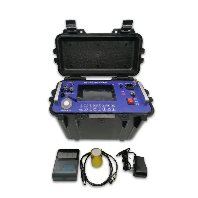 

Автоматический тестер дыма и газа, встроенный литиевый аккумулятор с сенсорным экраном, автоматический интеллектуальный анализатор дыма и газа