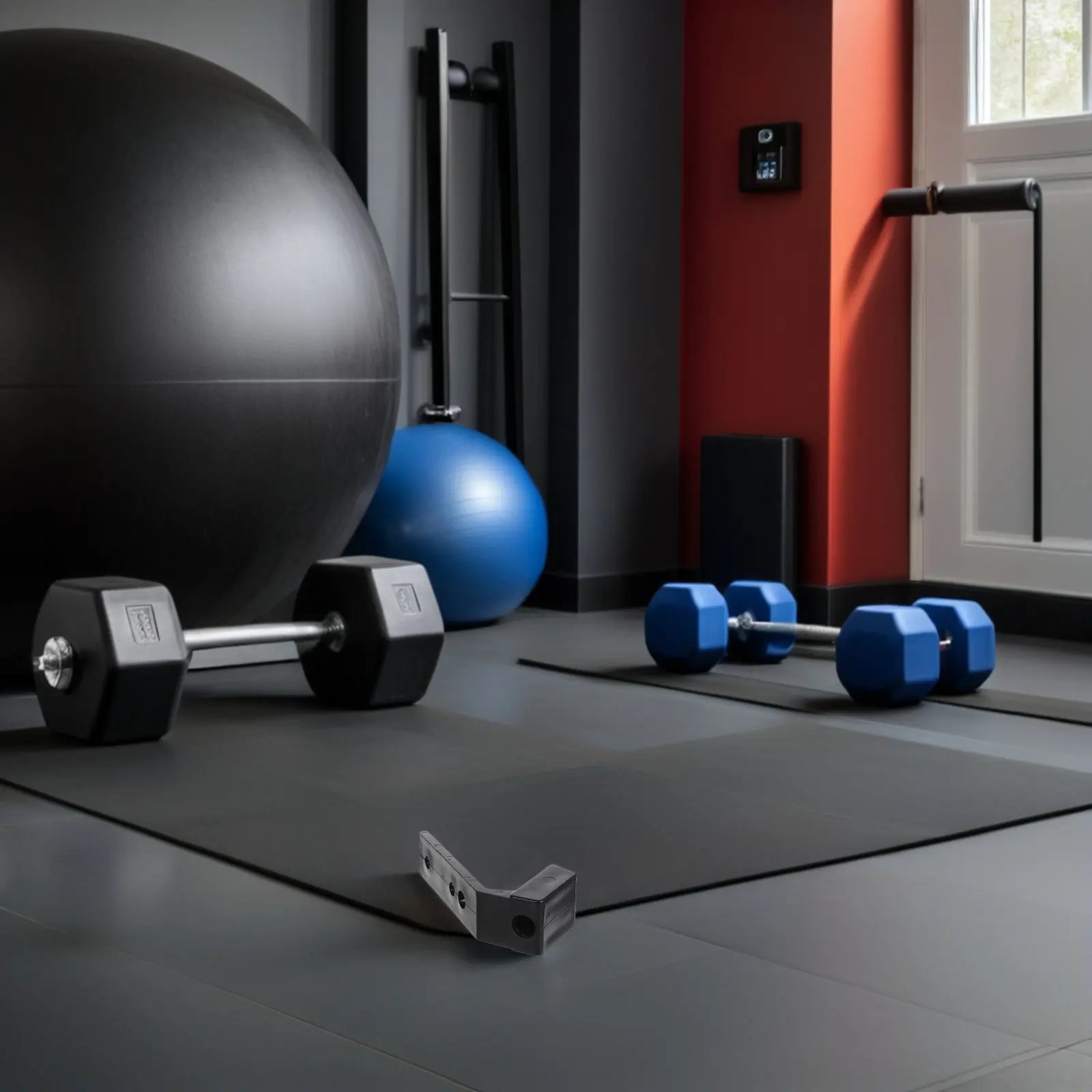 

Набор из 10 пластиковых крючков для спортзала - Навесные крепления для штанг и приседаний для домашнего спортзала - Эффективные крючки для хранения гантелей и утяжелителей