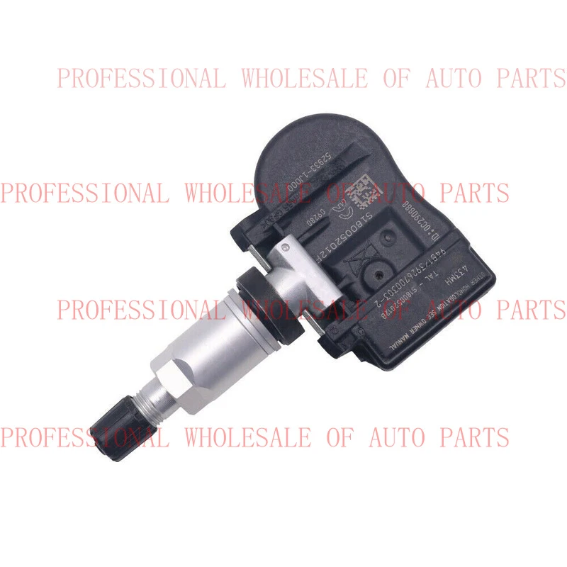 V+ For KIA Optima Hyundai I20 52933-1J000 Tire Pressure Sensor TPMS 433MHz 4Pcs