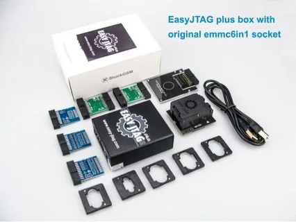 

Коробка EasyJTAG plus с разъемом emmc6 в 1