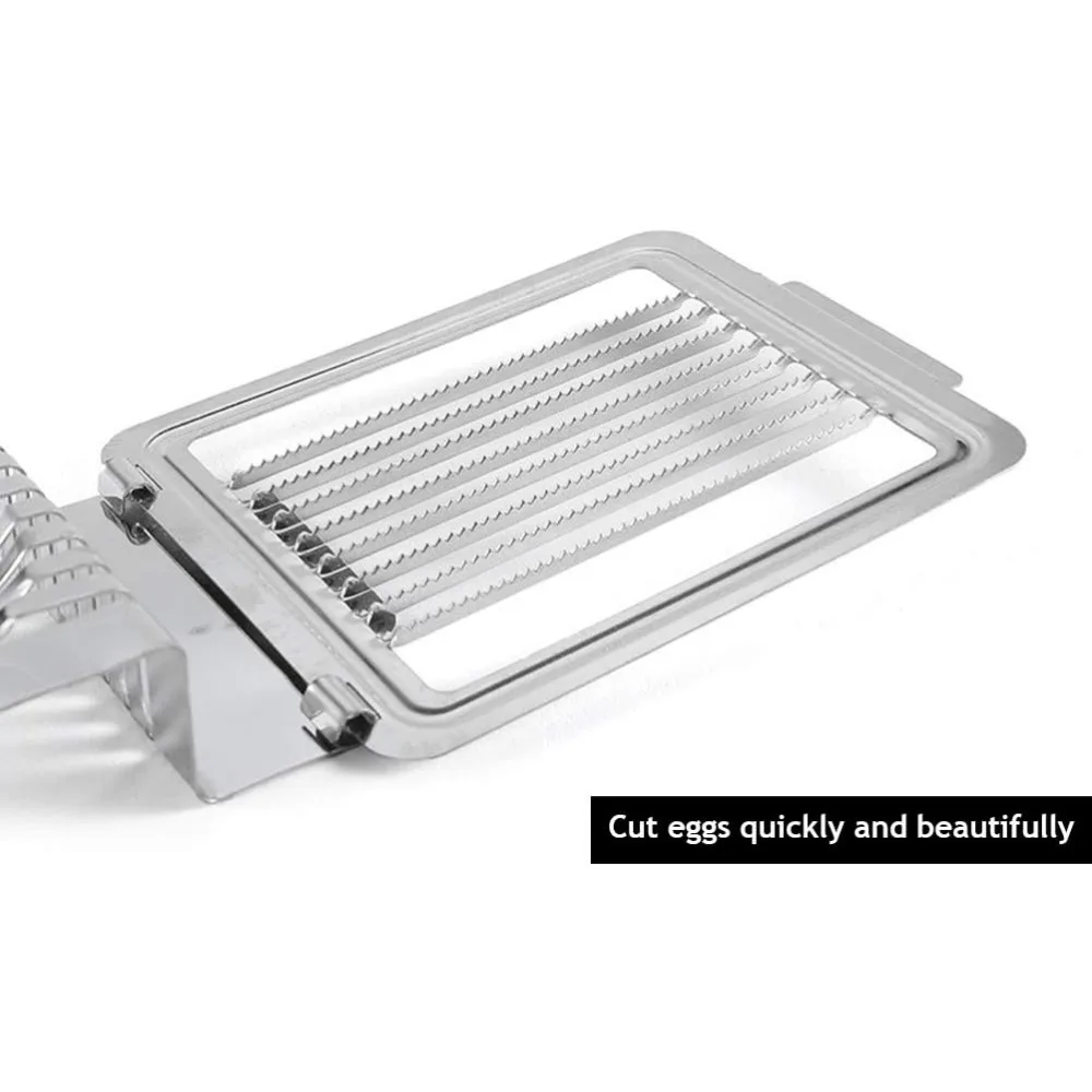 Egg Slicer Cutter Hard Boiled Multipurpose Cutter Mini Manual Slicer Egg Ham Mushroom Strawberry Soft Fruit