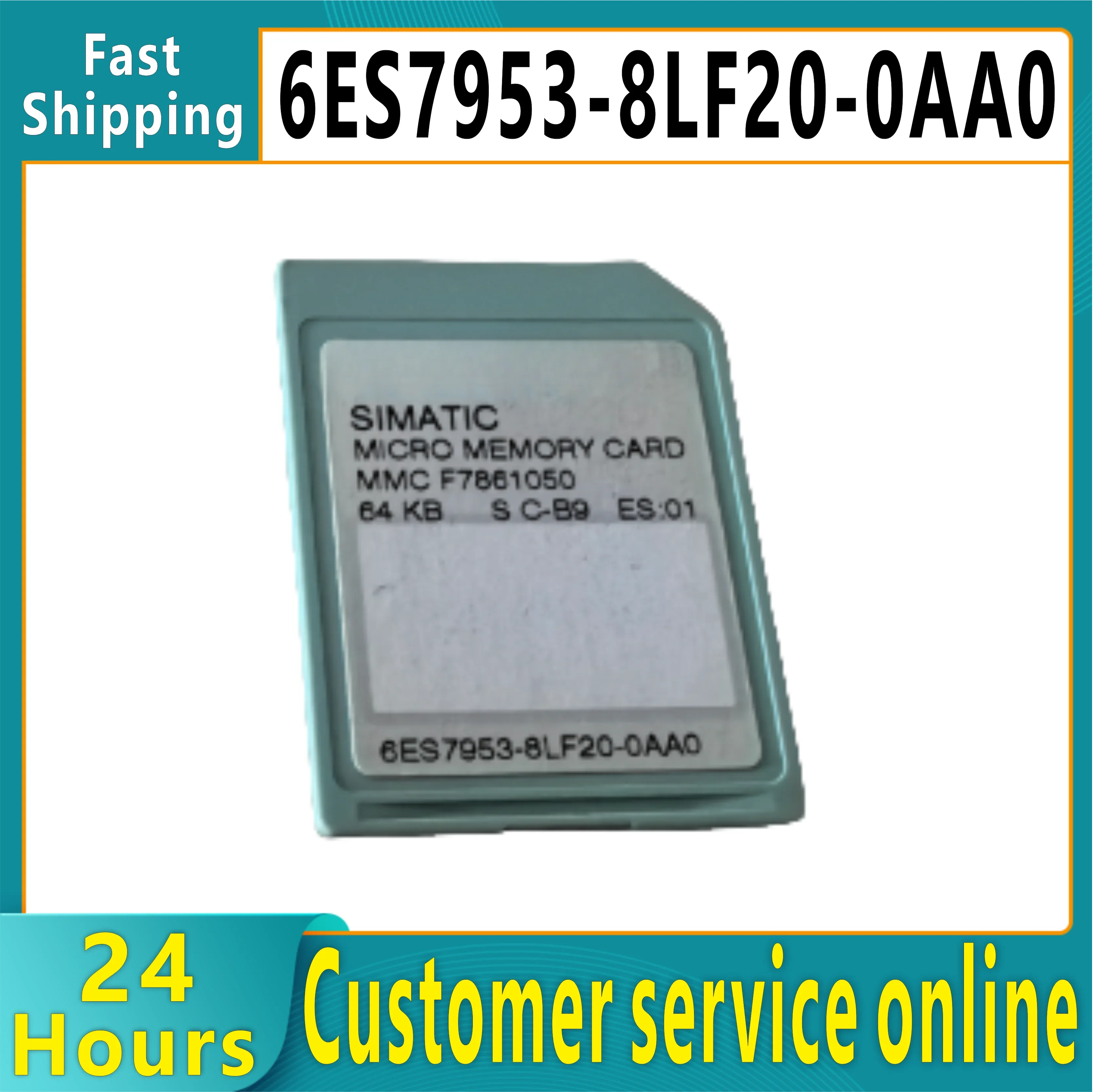 New original S7-300 6ES7953-8LF20-0AA0 PLC memory card