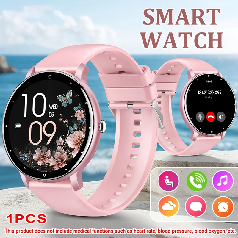 Watch 7 Smartwatch Iphone - 1.65인치 풀스크린 터치 스포츠 스마트워치, 무선