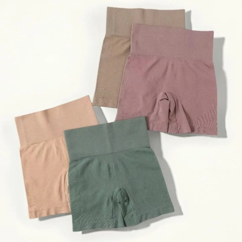 Seamless High Waist Shorts Panties For Women Hip Lift Shorts Safety Pants Fitness Sports Boxer Panty Tummy Control Underwear