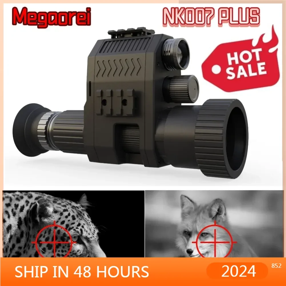 

CameraProfessional Hunting Camera With Megaorei NK007S Infrared Night Vision Scope And 4X Zoom NV Optical Sight Scopes