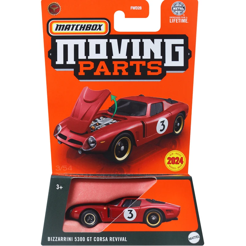2025 Matchbox Bewegende Onderdelen 1962 Ford Anglia Lamborghini Centenario 1/64 Die-Cast Collectie Model Fwd28 Auto's Jongens Verjaardagscadeaus