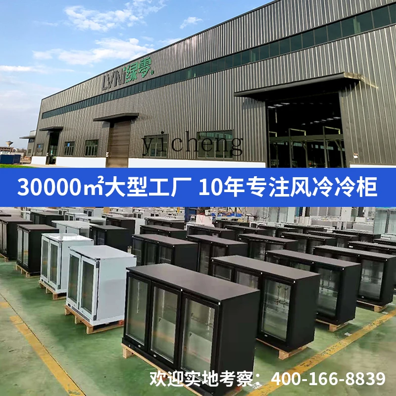 TQH congelatore incorporato per bevande commerciali birra sotto il bancone piccolo vetrina senza gelo raffreddata ad aria bancone bar per vino