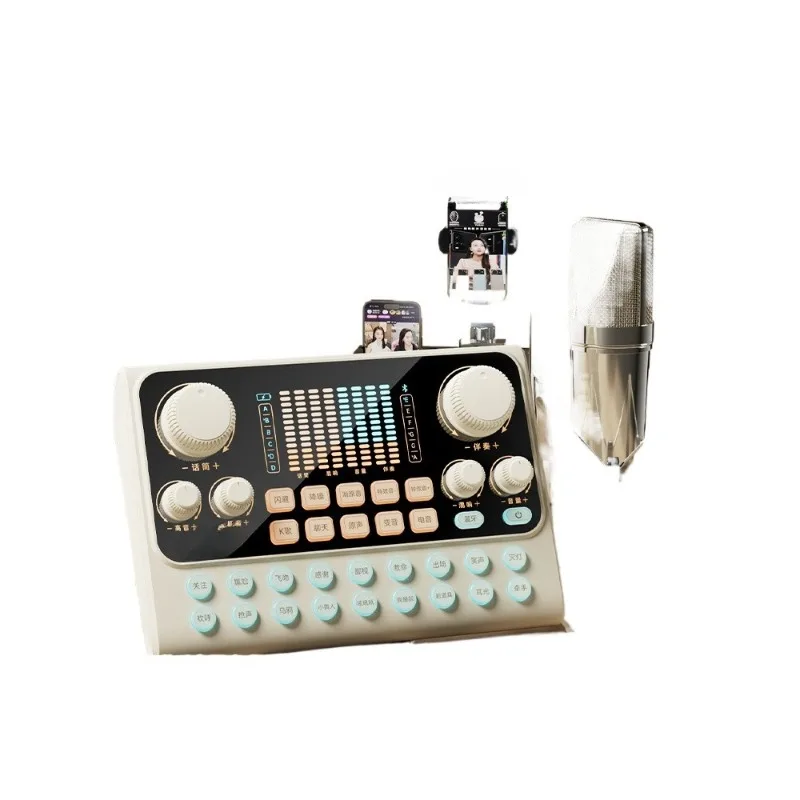 

A full set of special equipment for live singing of sound card