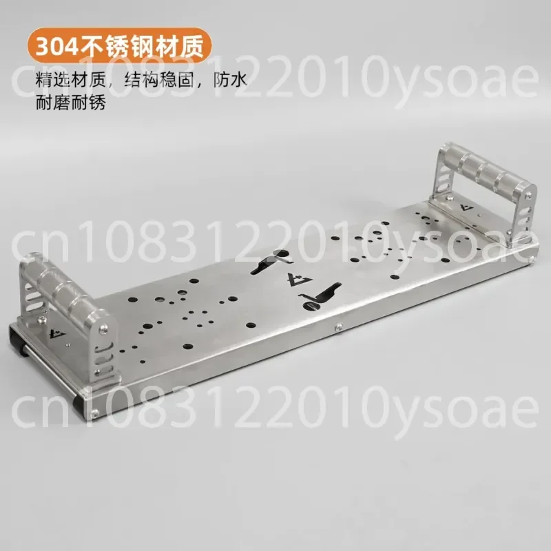 Stainless Steel Multifunctional Push-Up Board Stand—Chest and Abdominal Plank Training Aid