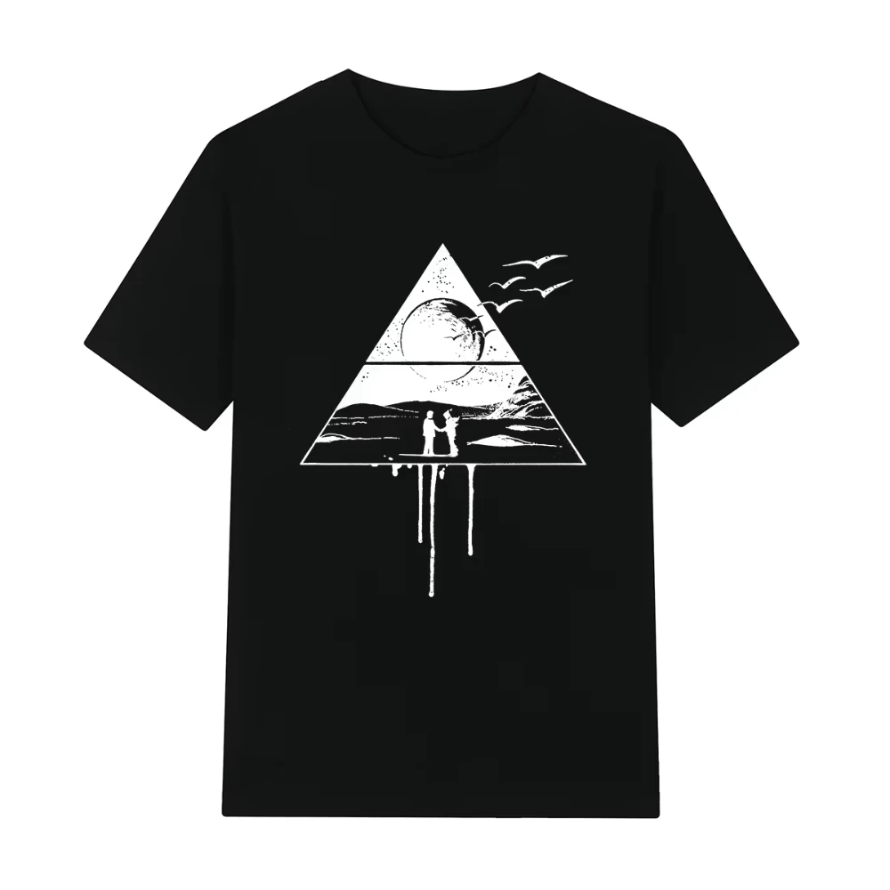 

Summer 2025 pop band Pink Floy Retro T-shirt fashionable casual cotton T-shirt for men and women new T-shirt tops for women 2025