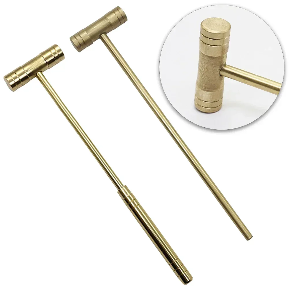 175mm Small Brass Hammer 1pcs Copper Detachable Handle For Clock Watch Repairing Hammer Hand Tools Multifunction Brand New