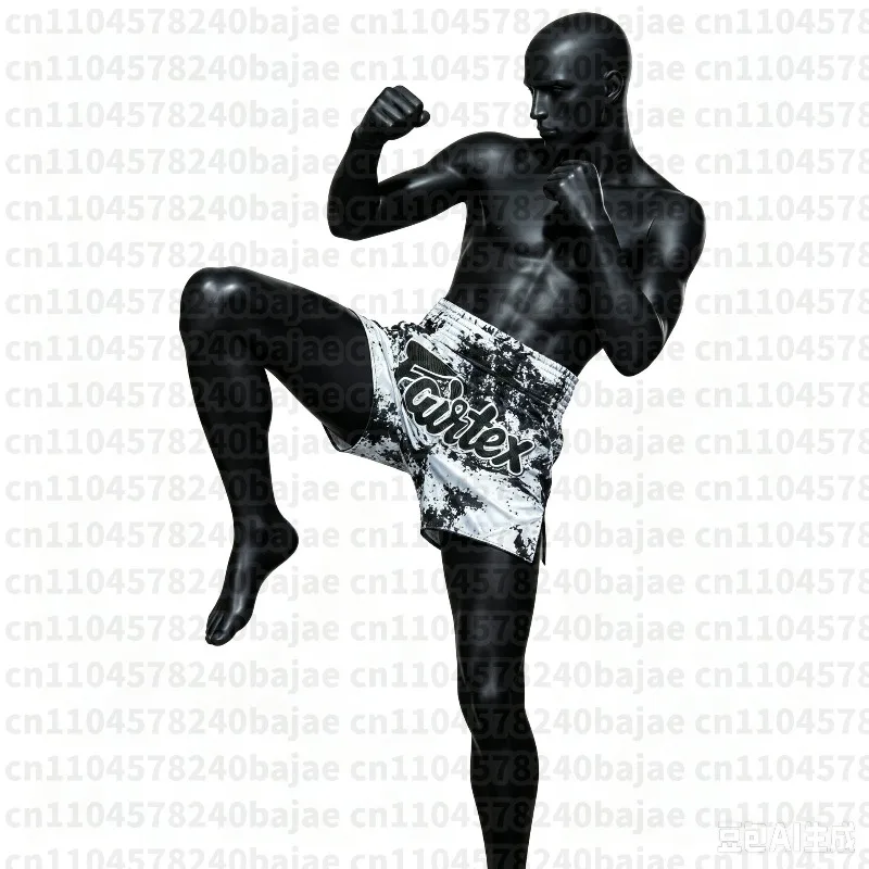 Thai Boxing Shorts for Adult Men and Women Kid- Boxing Training and Muay Thai Fighting Exercise Shorts