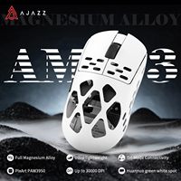 AJAZZ AM3 Pro Max Triple Mode Wireless Gaming Mouse Paw3950 Apex Sensor Magnesium Lightweight Custom Edition Gaming Mouse