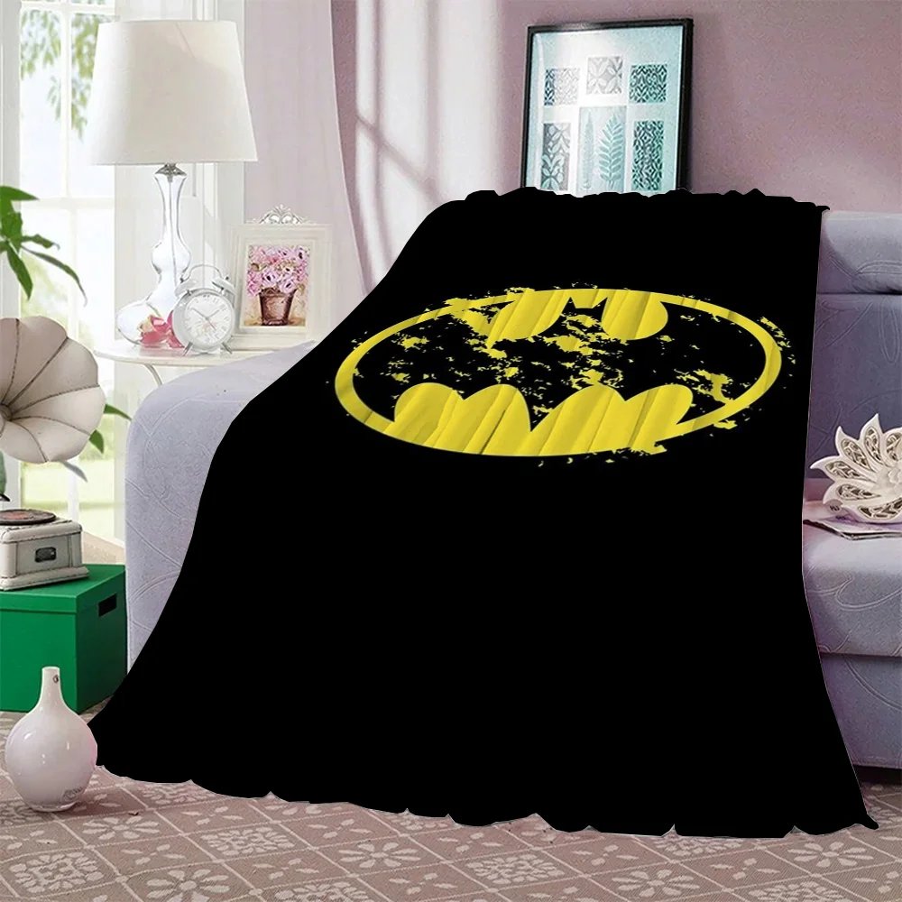 BatmanS Knee Blanket for Sofas Interior for Home Fleece Blanket Large Bed Blankets Sofa Decoration Fluffy Plaid Beach Towel Soft