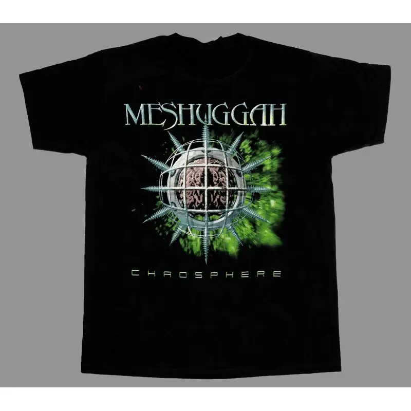 

Rare Meshuggah Band Full Size Black T Shirt MD417