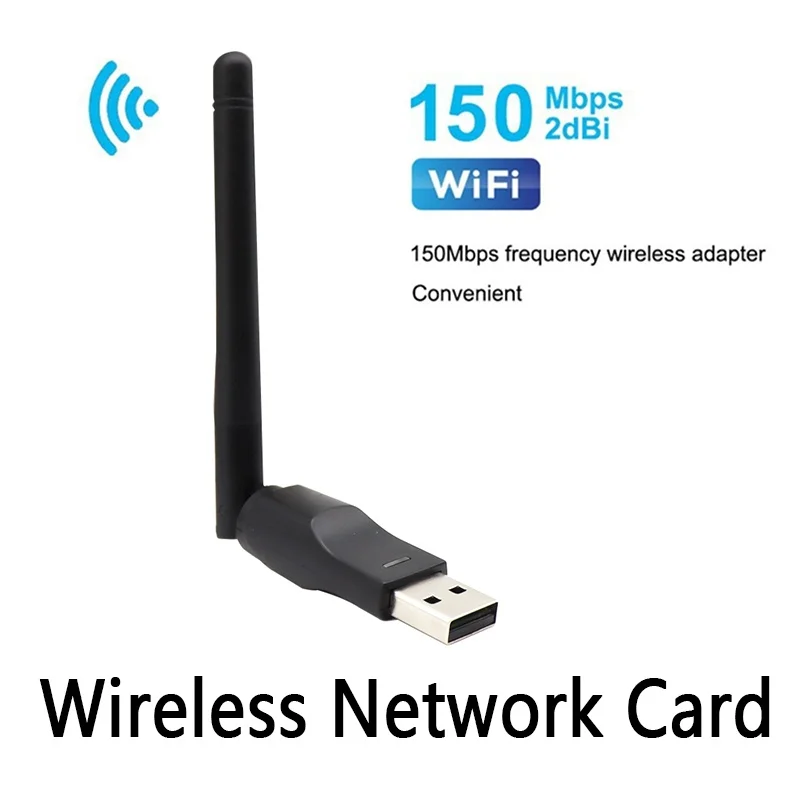 

RTL8188 Mini USB WiFi Adapter 150Mbps Wireless Network Card Wifi Antenna Adapter WIFI Wireless Receiver Transmitter For Computer