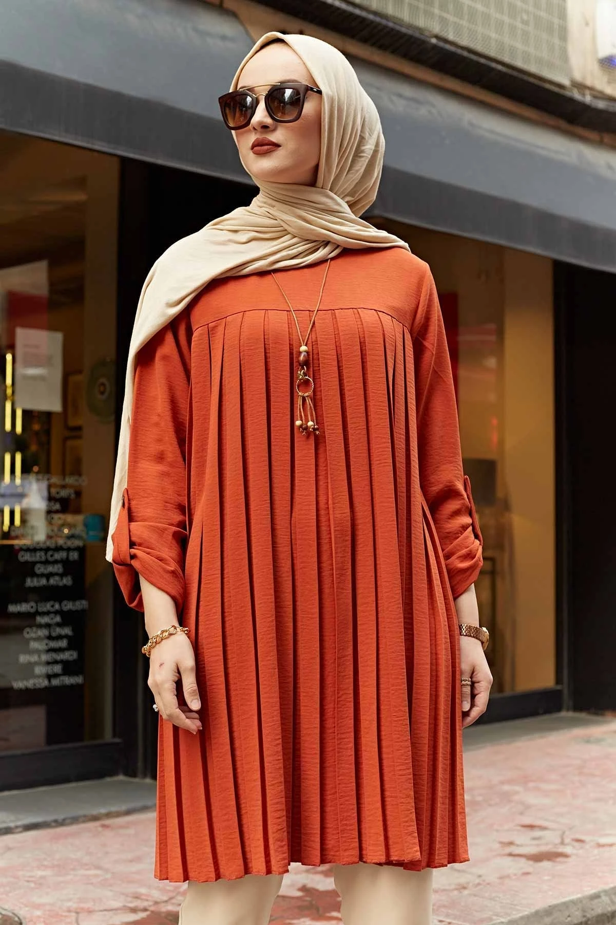 Piliseli Tunik TH Orange