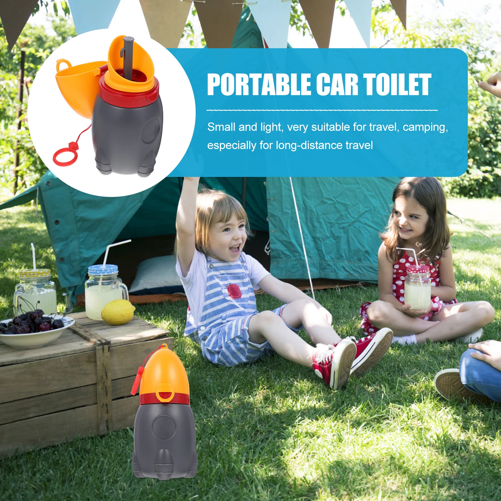 

Portable Urinal Kids Travel Potty for Toddlers Boys Leakproof Car Toilet Easy Pee Cup Practical Portable