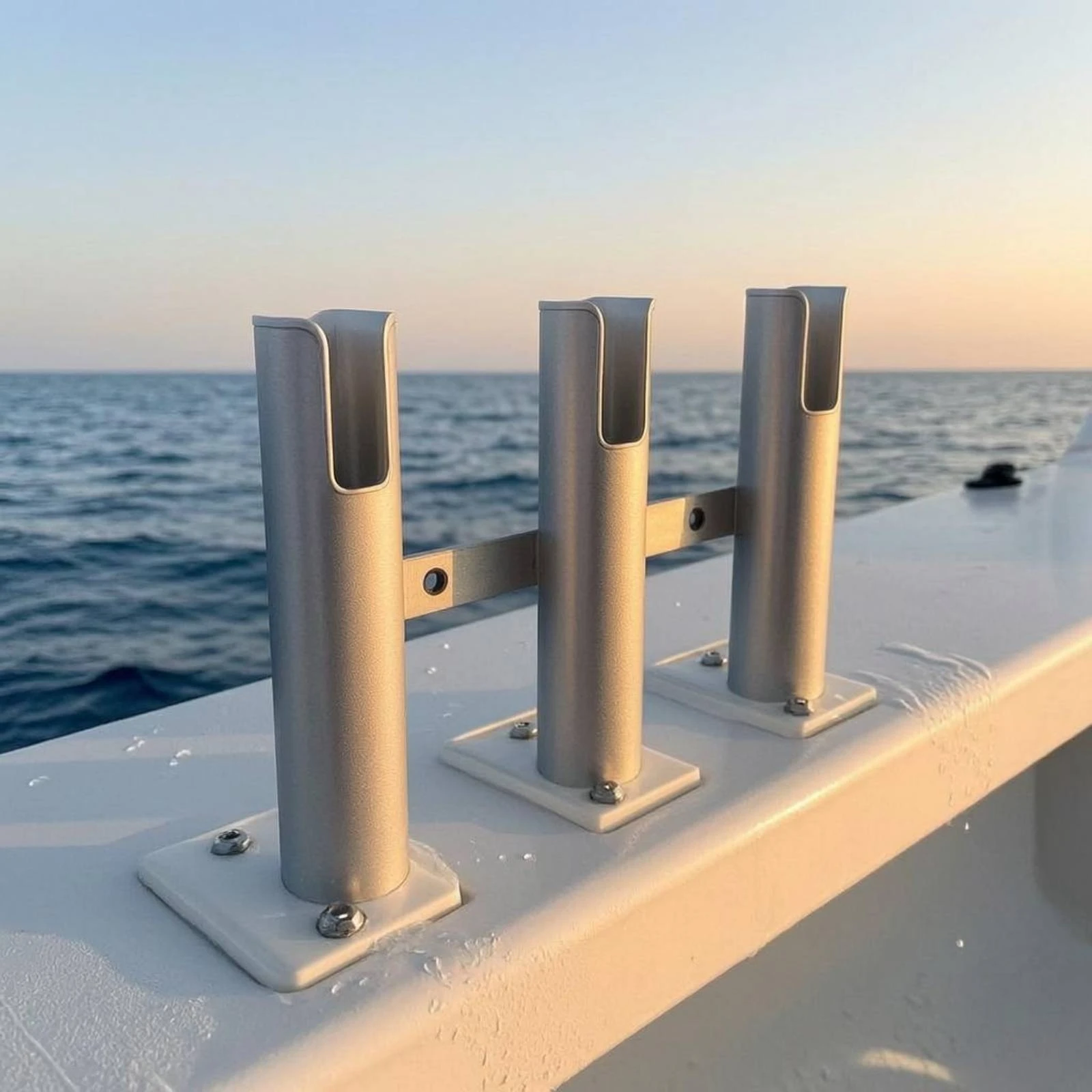 

Mounting Bar Rod Holder U-Shaped Opening Aluminum Rod Holder Lightweight Corrosion Resistant