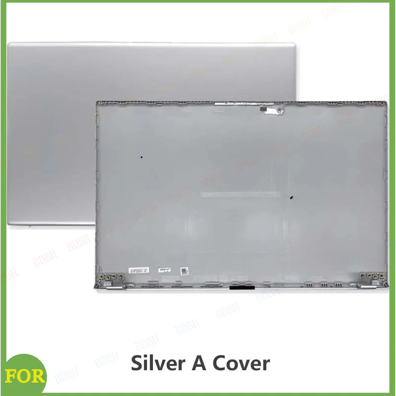 BDBH New LCD Screen Back Cover For ASUS Vivobook X512 X512FA X512DA F512 F512FA F512D A512 A512F V5000F Front Bezel Hinges 15.6