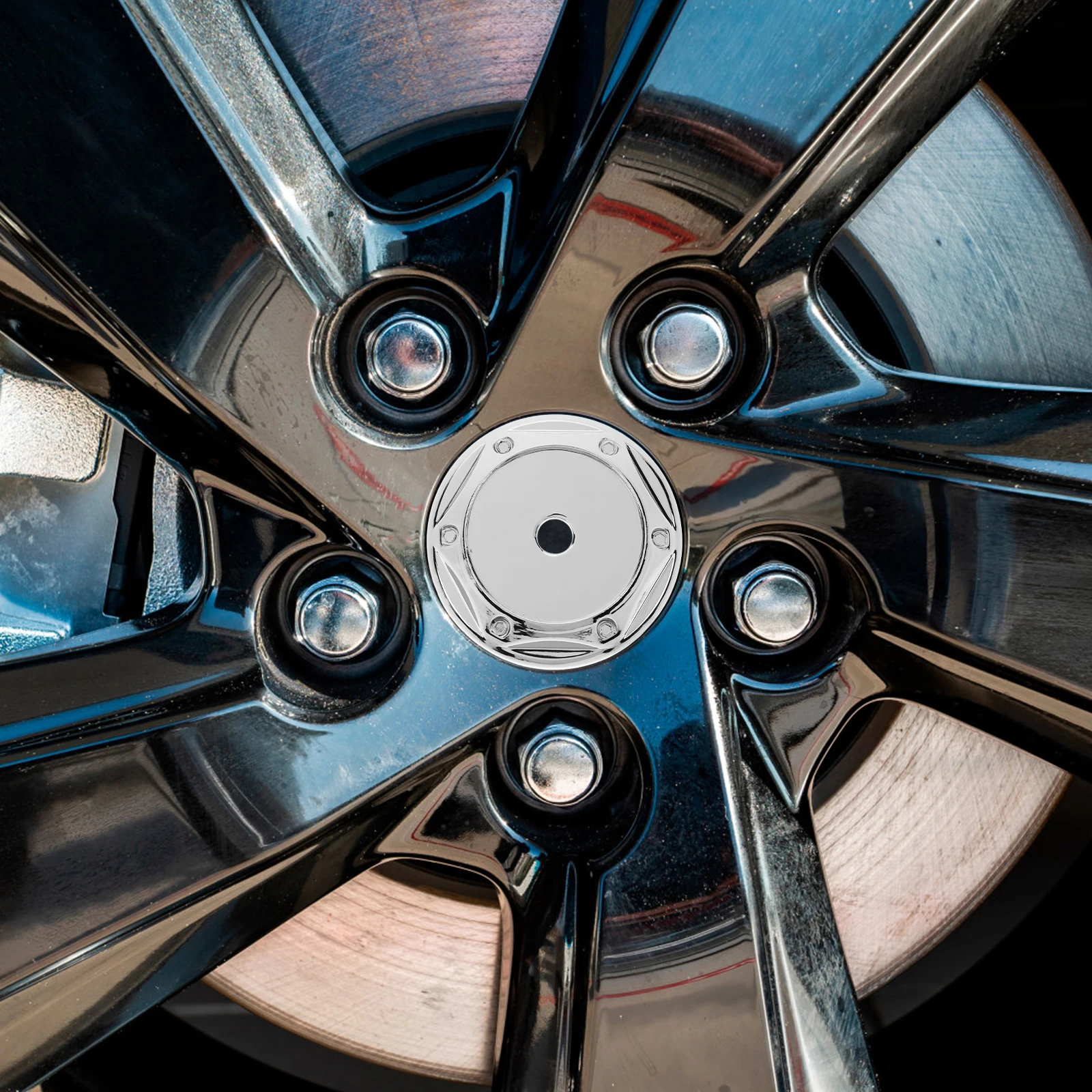 

4Pcs Wheel Center Cap Solid ABS Material Car Rim Hub Caps 68Mm Diameter Vehicle Auto Wheel Center Covers for Tires and Wheels