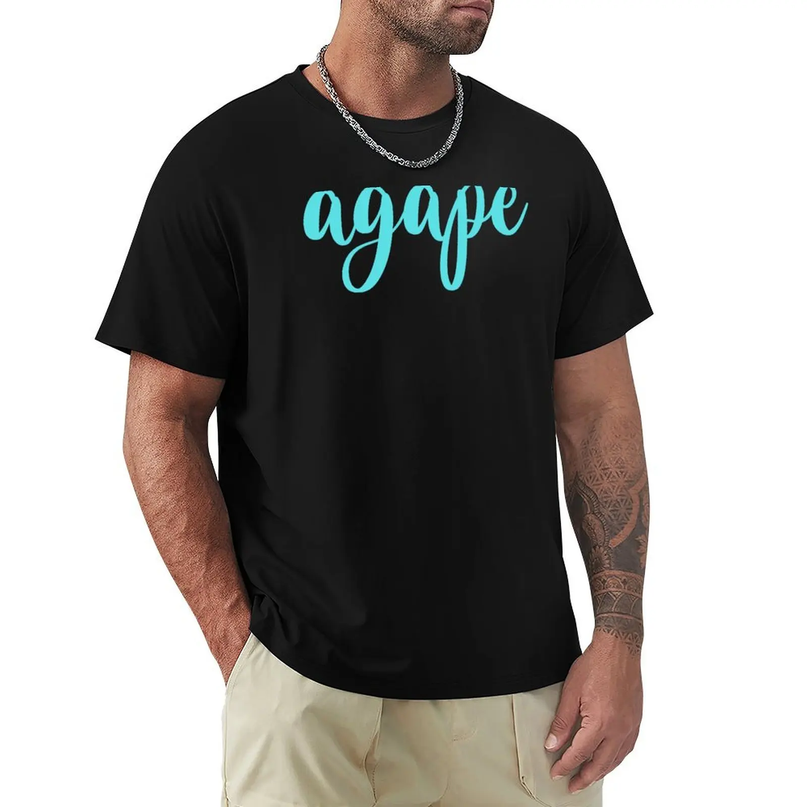 Agape - Love - Greek Vocabulary - Christian T-Shirt Moisture Wicking Athletic T-Shirt