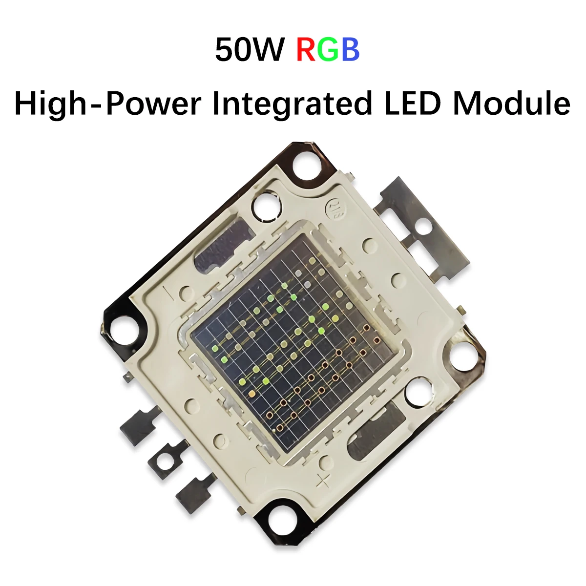 24V 50W COB High Power LED Light Bead High Power Integrated Lamp Chip RGB Floodlight Spotlight