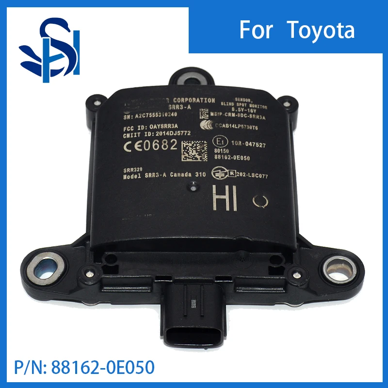 

88162-0E050 BSM Blind Spot Monitoring Alert Radar Sensor Module For 13-19 Toyota Highlander