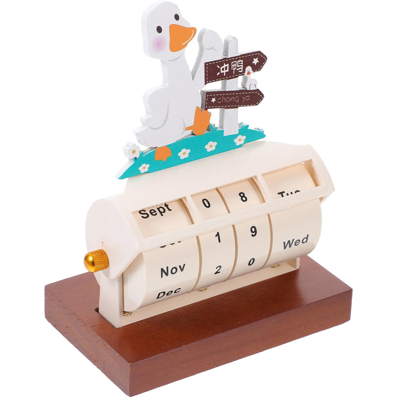 

Настольный календарь-планер 2024 из дерева, вращающийся, ежемесячный, для дома и офиса, декоративный, для настольного размещения, для дома и семьи